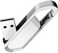 Clé Usb À Boucle De Printemps Clé Usb 2.0 Bâton De Mémoire Mémoire Externe Usb Stockage De Données Cadeau D'Anniversaire D'Étudiant Pour Enfants (32Gb,Blanc)[L1921]