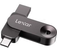 Clé USB-A/C 3.2 Lexar JumpDrive SSDual Drive D500 - 128Go (Noir)