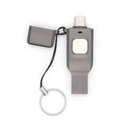 Clé USB à Empreinte Digitale pour téléphone Portable, adaptée au téléphone Portable iOS Android de Type C et à l'ordinateur, clé USB à Double Usage pour Empreintes digitales,A-64GB