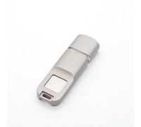 Clé USB à Empreinte Digitale pour téléphone Portable, adaptée au téléphone Portable iOS Android de Type C et à l'ordinateur, clé USB à Double Usage pour Empreintes digitales,B-64GB