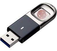 Clé USB à Reconnaissance D'empreintes Digitales Cryptée WN 32 Go, 64 Go, 128 Go, 256 Go, 32gb