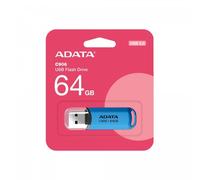 Clé USB - ADATA - C906 - 64 Go - USB 2.0 - Bleu - Capuchon encliquetable