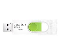 Clé USB - ADATA - UV320 - 128 Go - USB 3.1 - Blanc-vert G