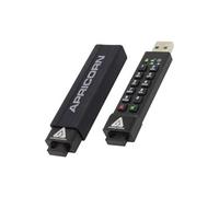Clé USB Aegis Secure Key 3z ASK3Z 16Go 80MB/s Flash S-USB 3.1 Memory Stick Duo Sécurité Intégré Noir