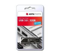 Clé USB - AGFA PHOTO - 64 Go - USB 3.0 - Couleur Noir - Haute Vitesse