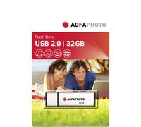 Cle USB AgfaPhoto 32 Go USB 2.0 Argent - Stockage Compact et Léger