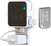 Clé USB Blink 256 Go et support mural pour module de synchronisation Blink 2, économie d'espace pour caméra de sécurité Blink Outdoor Indoor (module de synchronisation Blink 2 non inclus)