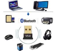 Cle Usb Bluetooth V5.0 Mini Adapateur Dongle Sans Fil pour PC