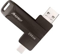 Clé Usb C 256 Go,Prise En Charge Du Port De Type C A,Clé Usb Usb-C,Clé Usb 2 En 1 Otg Pour Android,Iphone 15-16,Vitesse De Lecture Jusqu'À 150 Mo/S