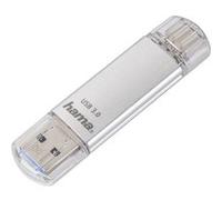 Clé USB C-Laeta, USB-C USB 3.1/USB 3.0, 128GB, 40 MB/s, argent G