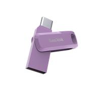 SanDisk Clé USB Ultra Dual Drive Go 128 Go USB-C/Type-A 400 Mo/s Lavender