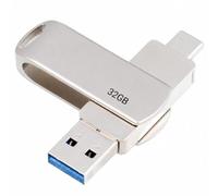 Clé USB-C USB-A OTG 32Go pour Crosscall .. Transfert Photos Aluminium