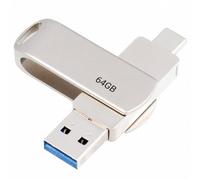 Clé USB-C USB-A OTG 64Go pour Apple iPhone SE .. Transfert Photos Alumi ..