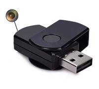 Clé USB Caméra Espion HD Surveillance Photo et Vidéo Audio Intégré 32 Go + SD 4Go YONIS