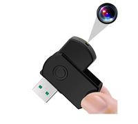 Clé USB Caméra Espion Mini Caméra Appareil Photo Vidéo HD Micro SD 8 Go Noir YONIS