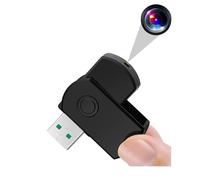 Clé USB Caméra Espion Mini Caméra Appareil Photo Vidéo HD Micro SD Noir + SD 16Go YONIS