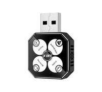 Clé USB CarPlay Sans Fil 4 en 1 AirPlay/Mirror Link/pour Android Auto/CarPlay Boîtier Intelligent IA Filaire Vers CarPlay Sans Fil