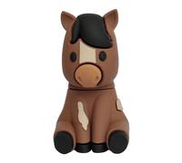 Clé USB cheval 8 Go - Idée cadeau originale pour femme, petite amie ou amateurs de chevaux - Marron