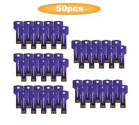 Clé USB créative,capacité réelle prédire,4 Go,8 Go,16 Go,32 Go,64 Go,clé USB,clé USB pour cadeau,50 pièces/lot,2020 - Type Purple-8GBX50PCS