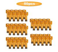 Clé USB créative,capacité réelle prédire,4 Go,8 Go,16 Go,32 Go,64 Go,clé USB,clé USB pour cadeau,50 pièces/lot,2020 - Type Yellow-4GBX50PCS