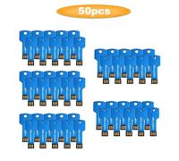 Clé USB créative,capacité réelle prédire,4 Go,8 Go,16 Go,32 Go,64 Go,clé USB,clé USB pour cadeau,50 pièces/lot,2020 - Type Blue-4GBX50PCS