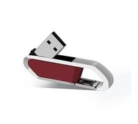 Clé USB créative vitesse et Capaticy, 128 go 64 go, capacité réelle, 32 go/18 go/8 go/4 go, disque U pour PC/TV 16 Go Red