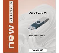Clé USB d’installation Windows 11 + Notice & Clé d’activation officielle - Média bootable prêt à l’emploi
