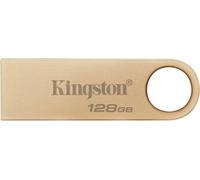 Clé USB Kingston DataTraveler SE9 Gen 3 - 128Go 220MB/s Métal Clé USB 3.2 Gen 1 - Dorée