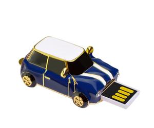 Clé USB de voiture rétro - Clé USB en forme de véhicule classique de 4 Go, stockage portable créatif en métal | Petit dispositif de de données pour photos, musique, vidéo, sauvegarde, caméra