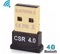Clé USB Dongle Bluetooth V 4.0 Adaptateur pour PC MAC Windows - noir - Straße Tech ®