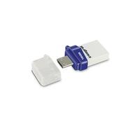 Integral Clé USB Micro Fusion Dual USB 3.0 16 Go USB-A / micro-USB Blanc