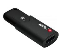 Clé USB - EMTEC - B120 Click Secure - 16 Go - USB Type-A - USB 3.2 Gen 2 - Noir
