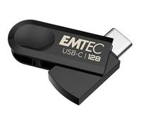 Clé USB - EMTEC - Single C280 - 128 Go - USB 3.2 - Lecture 80 Mo/s - Écriture 20 Mo/s