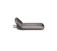 Clé USB en métal Integral USSD 256 GB Turbo-C USB 3.2 Gen 2x2, SSD Portable Ultra-Rapide, Lecture Jusqu’à 2 000 MB/s et écriture Jusqu’à 1 300 MB/s - Design Durable en Alliage de Zinc