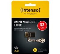 Clé usb et micro usb 32GO Intenso Mini Mobile 2.0 noire G