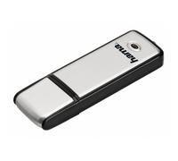 Clé USB "Fancy", USB 2.0, 128 GO, 10 MO/s, noir/argent