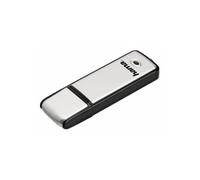 Clé USB "Fancy", USB 2.0, 64 GB, 10 MB/s, noir/argent, emballage fin