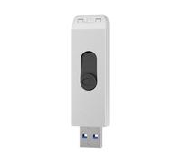 Clé USB Flash HP 64 Go USB Type-A 3.2 Gen 2 128 Mo/s Argent, format Slide, compatible Microsoft Windows, dimensions 19x60x10.5mm, poids 20.2g