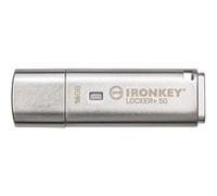 Clé USB flash Kingston Technology IronKey Locker+ 50 16 Go USB Type-A 3.2 Gen 1 (3.1 Gen 1) Argent G