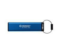 Clé USB flash Technology IronKey Keypad 200 USB Type-A 3.2 Gen 1 16 Go Bleu