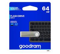 Goodram UUN2 Lecteur USB Flash 64 Go USB Type-A 2.0 Argent