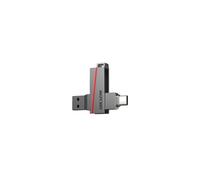 Hiksemi Clé USB Série E307C 16 Go U3 Double USB 3.2 et USB Type-C Gris