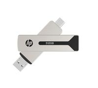 HP Clé USB 911 Pro 512 Go USB 3.2 OTG Type-C/Type-A jusqu'à 1000 MB/s