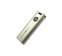 Clé USB HP x796w 128 Go USB Type-A 3.2 Gen 1 Argent, Lecture 75 Mo/s, Format Slide, Dimensions 53.3x17.6x7.2mm, Poids 13.9g, Certifications CE/REACH/RoHS