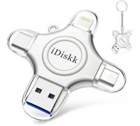 Clé USB IDiskk 256G Lightning MFI - Stockage iPhone et Multi-compatibilité