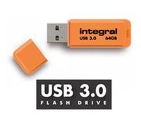 Clé USB Integral 3,0 32GB Neon Orange G