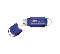 Clé USB INTEGRAL Courier FIPS 197 chiffrée 16 Go - USB 3.0