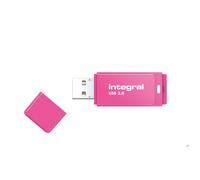 Clé USB Integral Neon 32 Go USB 3.0 rose