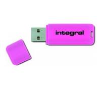 Clé USB INTEGRAL NEON ROSE 64 GO G