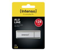 Intenso cle usb 20 alu line 128 go silver